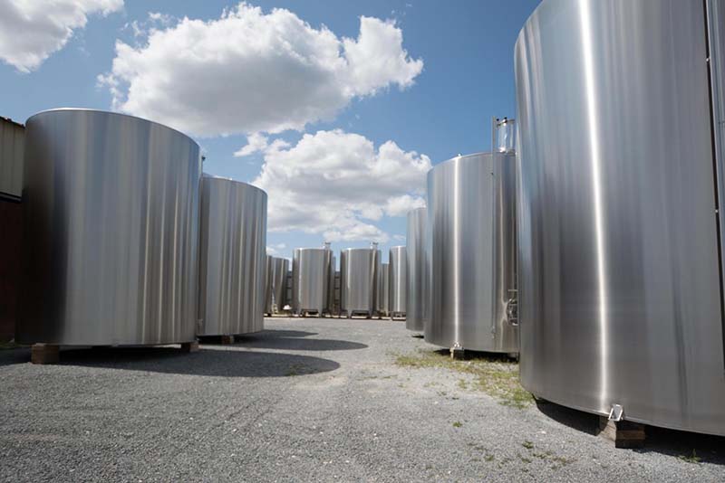 Cuve inox vin, Royan